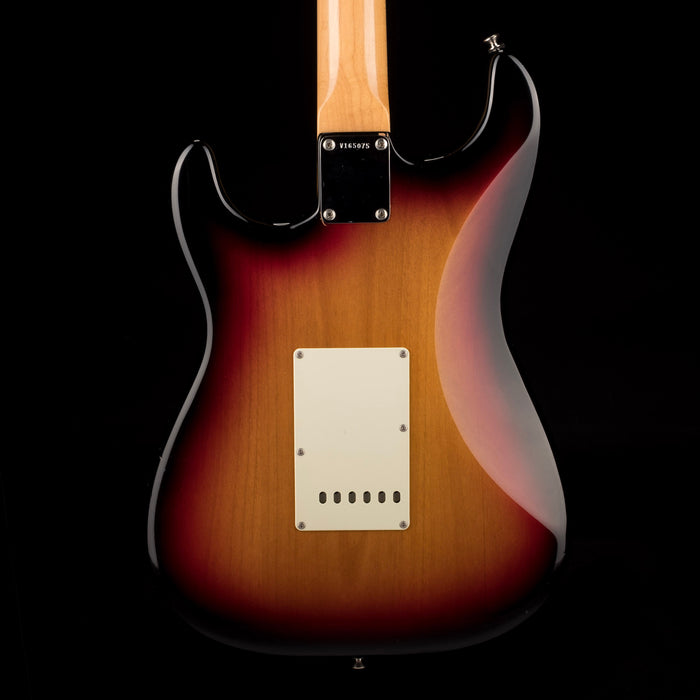 Pre Owned 2007 Fender '62 Hot Rod Reissue Stratocaster Sunburst With Arcane 61 Experience Pickups With OHSC