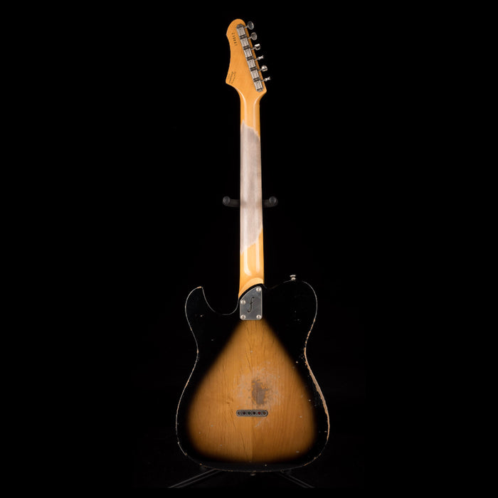 Fano Oltre TC6 Medium Distress 2-Tone Sunburst Back