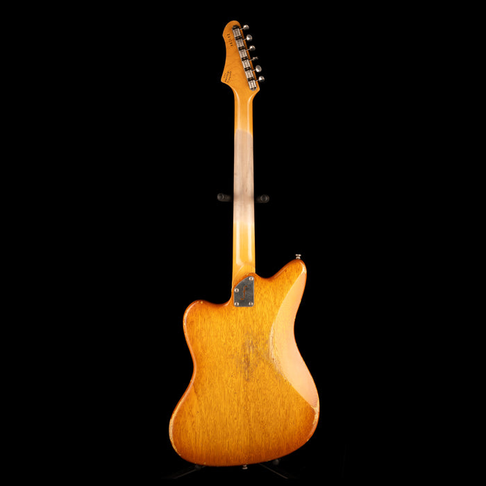 Fano Alt de Facto JM6 Medium Distress Amber Burst Back