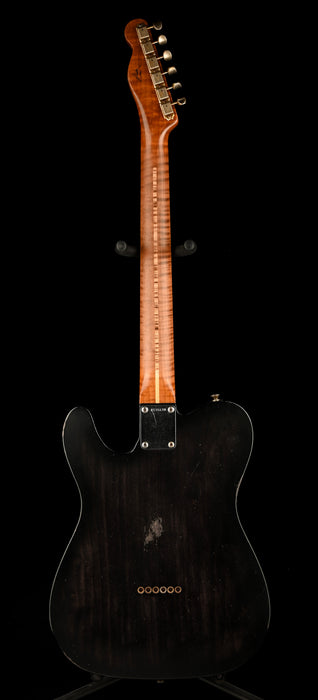 Fender Custom Shop Masterbuilt David Brown 1957 Telecaster Relic Ebony Transparent