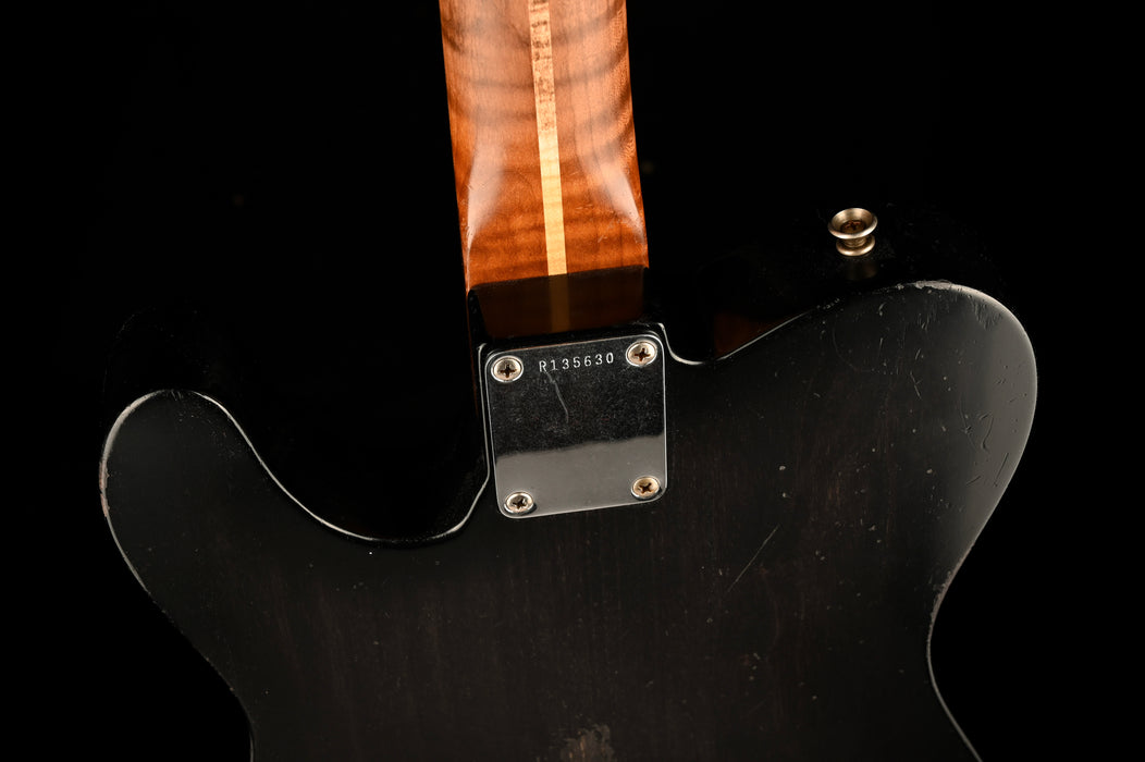 Fender Custom Shop Masterbuilt David Brown 1957 Telecaster Relic Ebony Transparent