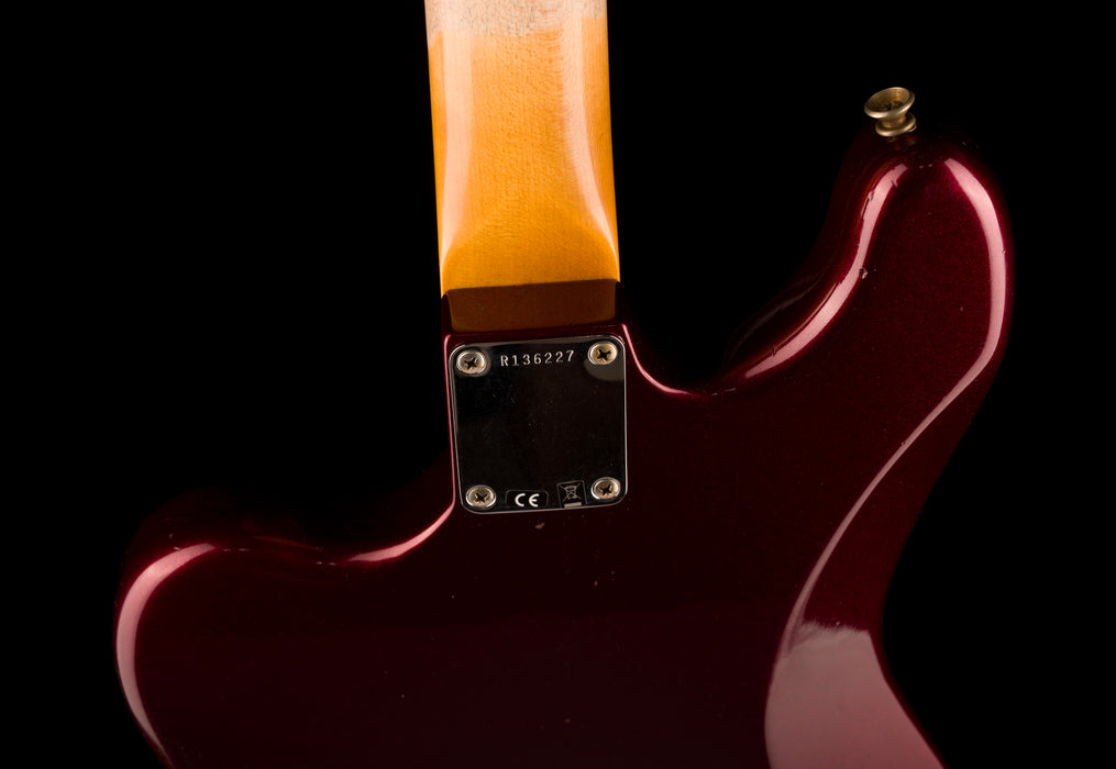 Fender Custom Shop  60's Bass VI Maple Journeyman Relic Oxblood