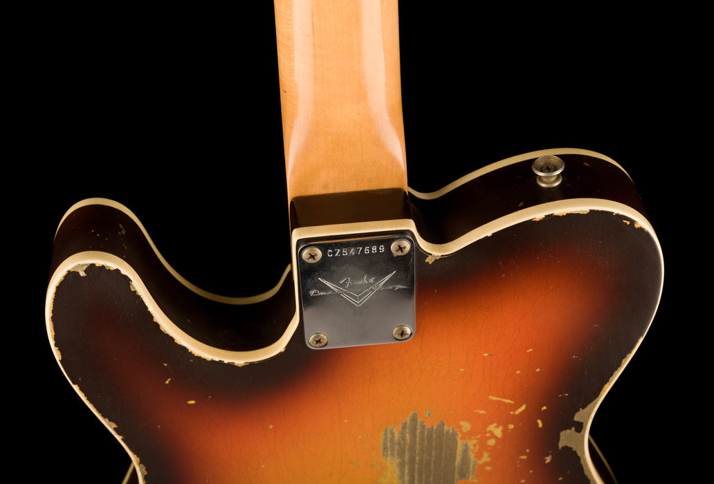 Fender Custom Shop Masterbuilt Stephen Stern 60's Telecaster Custom Heavy Relic 3-Tone Sunburst