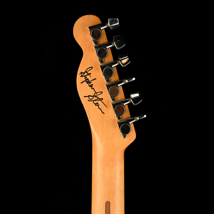 Vintage 1980 Charvel Stephen Stern Style 2 Custom Sunburst Headstock Back