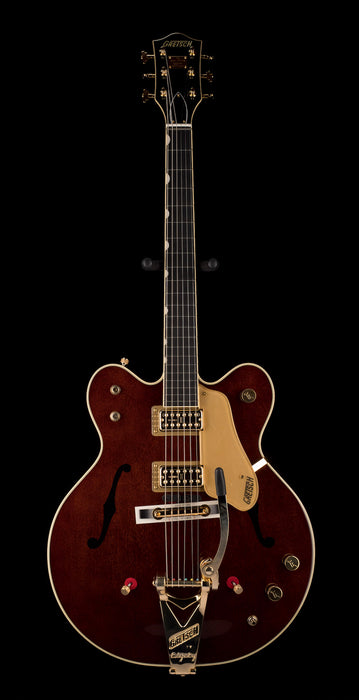 Used Gretsch G6122T-62GE Vintage Select Country Gentleman Walnut Stain with OHSC - 2