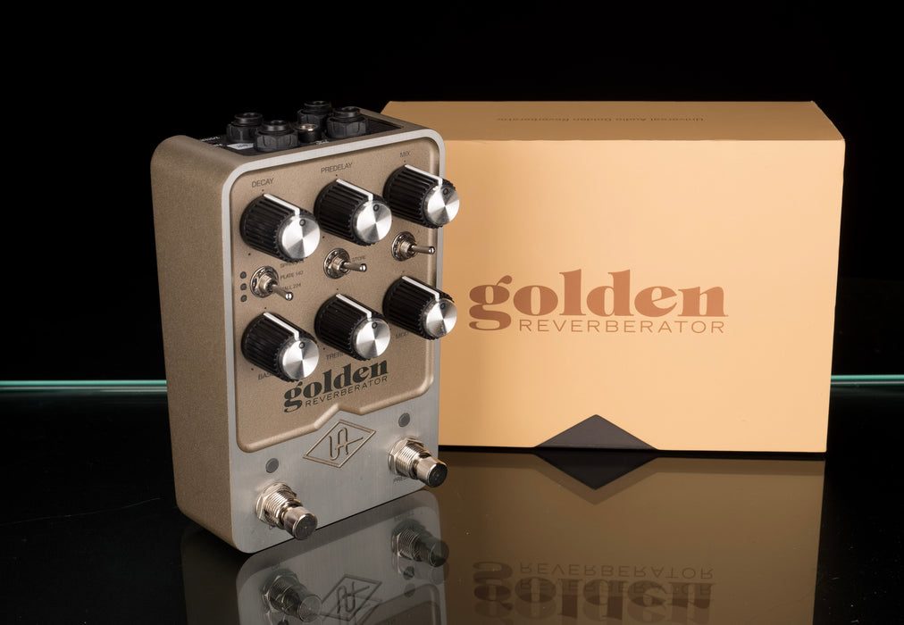 Used Universal Audio Golden Reverberator Pedal With Box — Truetone