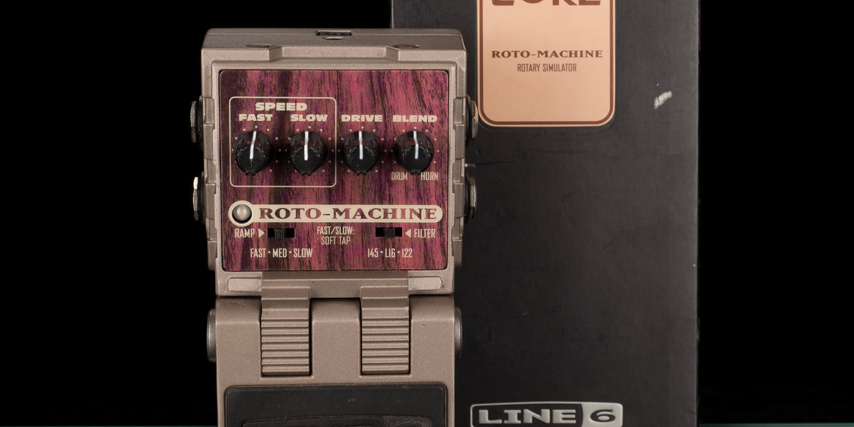 Used Line 6 Roto Machine Pedal With Box — Truetone Music