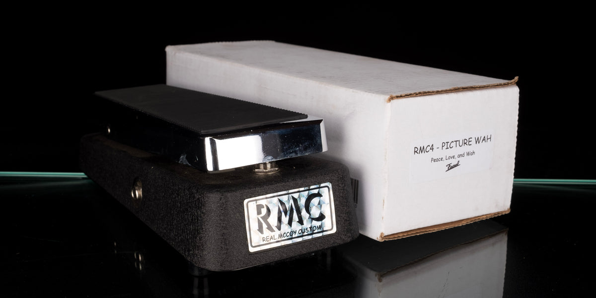 Used Real McCoy Custom RMC4 Picture Wah Pedal with Box — Truetone