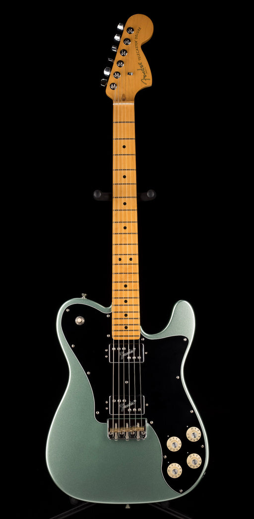 Used Fender American Professional II Telecaster Deluxe Mystic Surf Green with OHSC