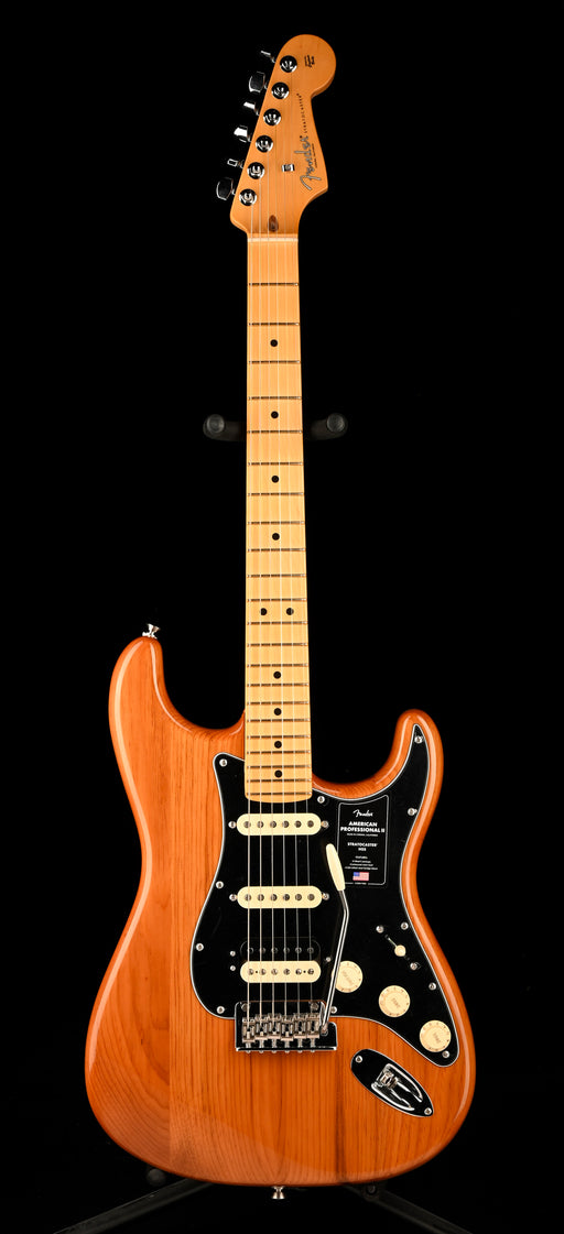 Pre Owned Fender American Professional II Stratocaster HSS Roasted Pine Electric Guitar With OHSC