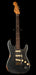 Fender Custom Shop 1962 Stratocaster Reverse Headstock Relic Charcoal Frost Metallic With Case