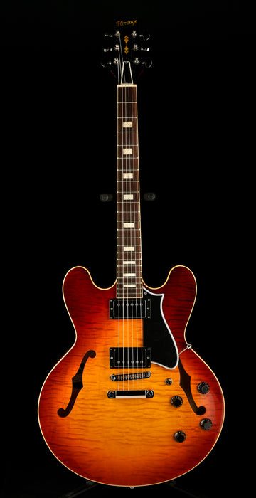 Heritage Custom Core Collection H-535 Dark Cherry Sunburst with Case - —  Truetone Music