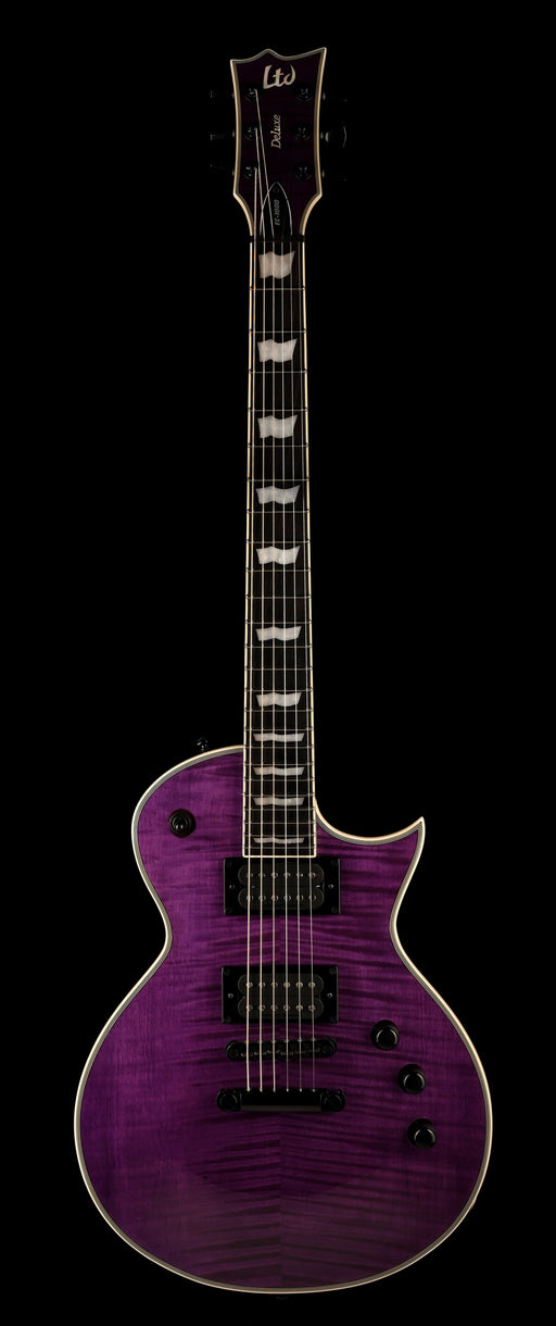 Pre Owned ESP Deluxe LTD EC-1000 Trans Purple With OHSC