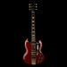 Pre Owned Gibson Custom Shop 1964 SG Standard With Maestro Vibrola VOS Cherry Electric Guitar With OHSC