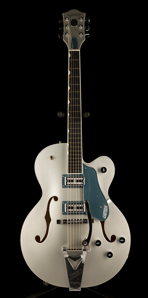 Pre Owned Gretsch G6118T-140 LTD 140th Double Platinum Anniversary Two-Tone Pure Platinum/Stone Platinum With OHSC