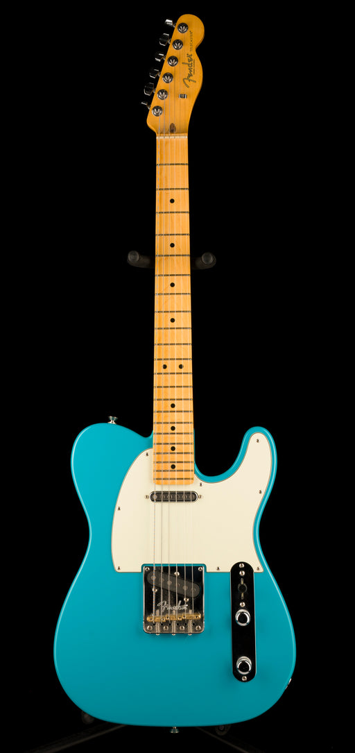 Used Fender American Professional II Telecaster with TV Jones Pickups Miami Blue with OHSC