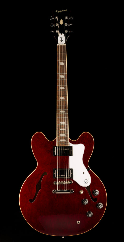 Used Epiphone Noel Gallagher Riviera Dark Wine Red Electric Guitar