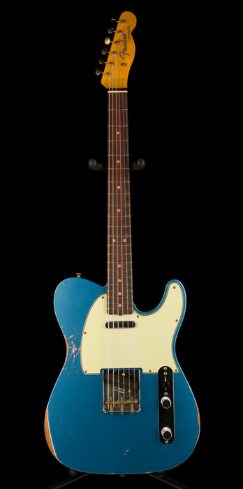 Fender Custom Shop 1963 Telecaster Relic Aged Lake Placid Blue