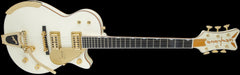 Gretsch G6134T-58 Vintage Select ’58 Penguin with Bigsby Vintage White Front Angle Right