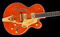 Gretsch Nashville Hollow Body with String-Thru Bigsby Gold Hardware Orange Stain Contour Body Right