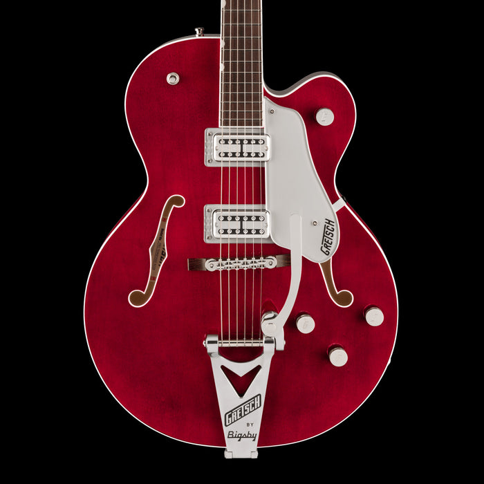 Gretsch Tennessean Hollow Body with String-Thru Bigsby Nickel Hardware Deep Cherry Front Crop