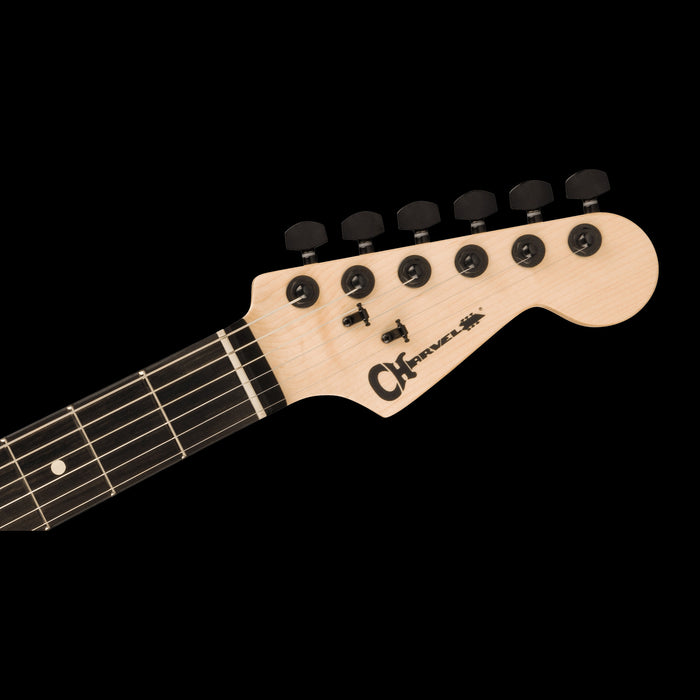 Charvel Pro Mod SoCal 1 HH HT Pharaohs Gold Front Headstock