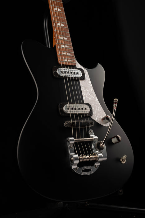 Powers Electric A-Type Satin Black with Softshell Case - Demo