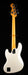 Pre Owned 2022 Fender American Ultra Jazz Bass V Arctic Pearl With OHSC