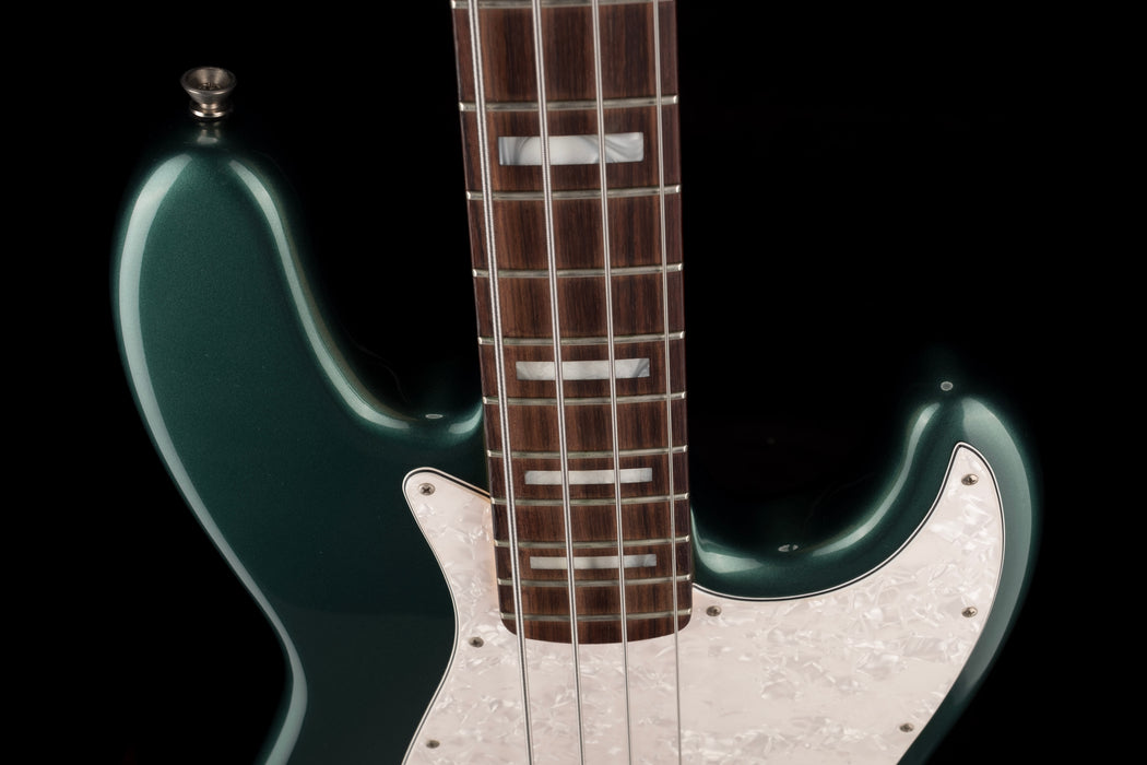 Used Fender Adam Clayton Jazz Bass Sherwood Green Metallic with OHSC