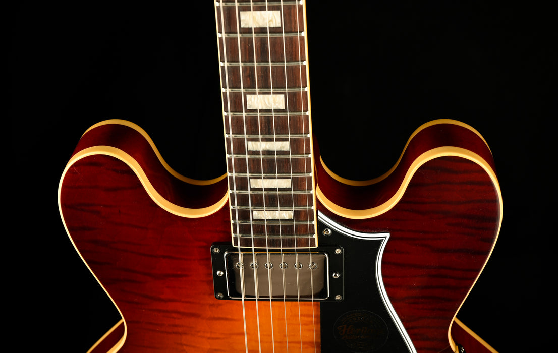 Heritage Custom Core Collection H-535 Dark Cherry Sunburst with Case - —  Truetone Music