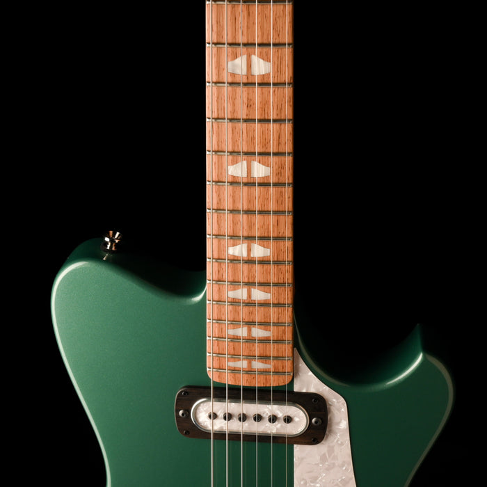 Powers Electric A-Type Silver Jade Mach 1 With Softshell Case