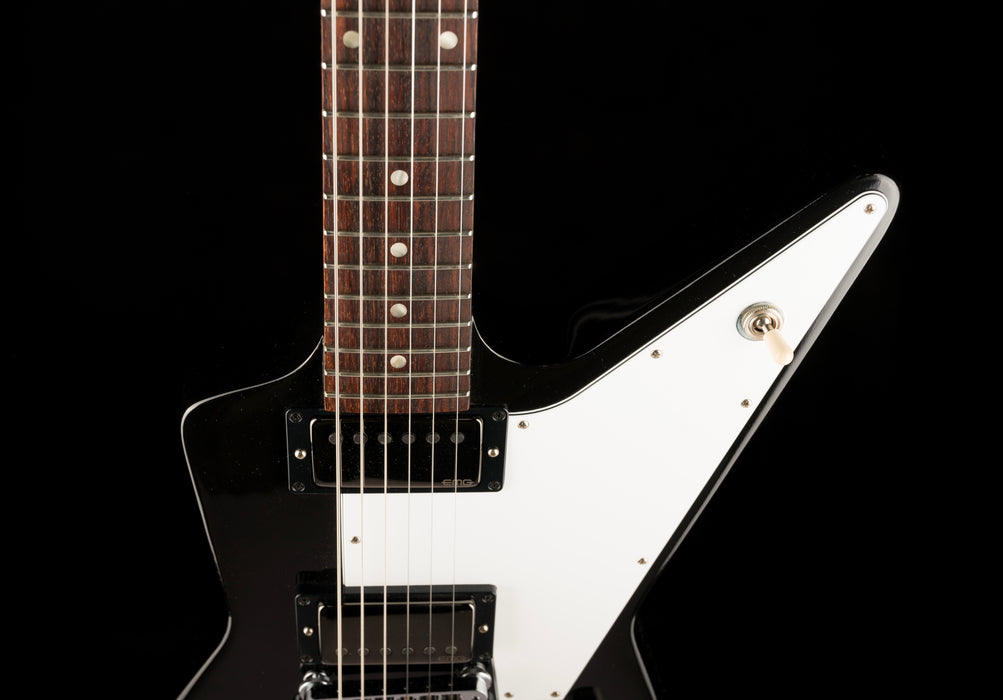 Pre Owned 2011 Gibson Explorer with EMGs Ebony With OHSC