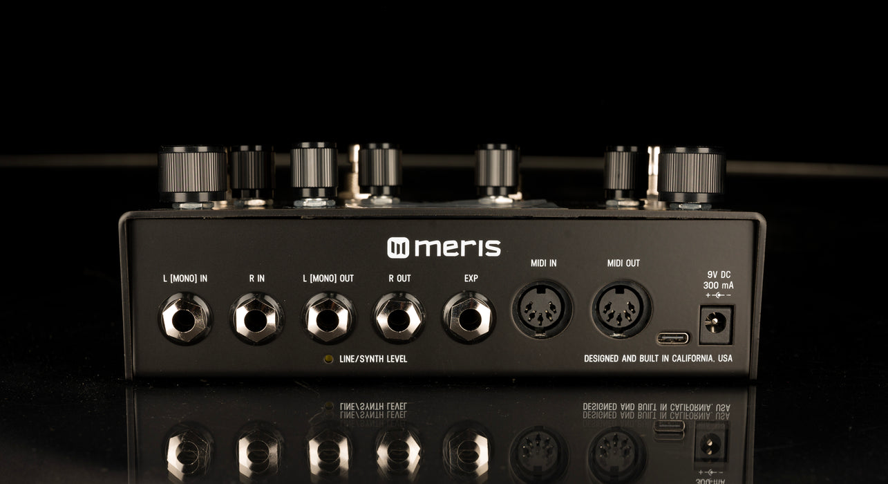 Meris 10th Anniversary Limited Edition LVX Modular Delay Pedal Matte Black
