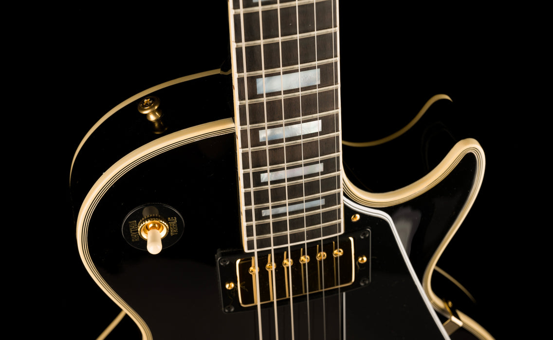 Gibson Custom Shop 1968 Les Paul Custom Reissue Gloss Ebony With Case