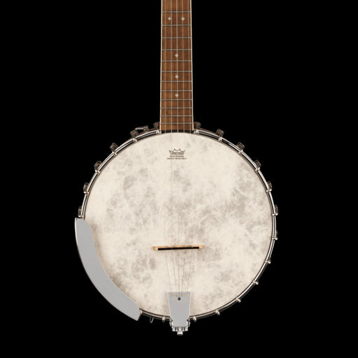 Fender PB-180E Banjo Walnut Fingerboard Natural Banjo Front Crop