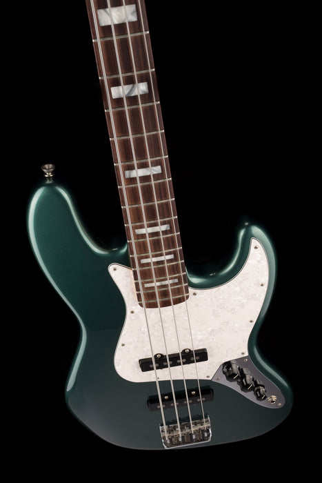 Used Fender Adam Clayton Jazz Bass Sherwood Green Metallic with OHSC