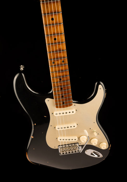 Fender Custom Shop 1956 Stratocaster Roasted Relic Aged Black — Truetone  Music