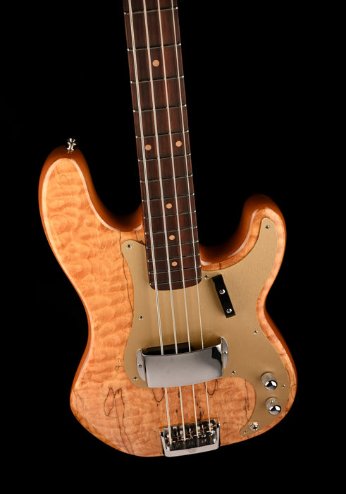 Fender Custom Shop Artisan Spalted Maple Postmodern Precision Bass Natural