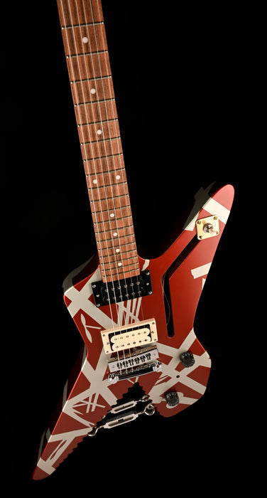 Pre Owned EVH Shark Destroyer Red Stripe With Case