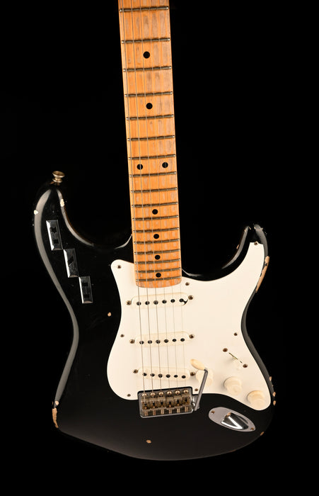 Pre Owned Fender Custom Shop Masterbuilt Dennis Galuszka H.A.R Stratocaster Black With OHSC