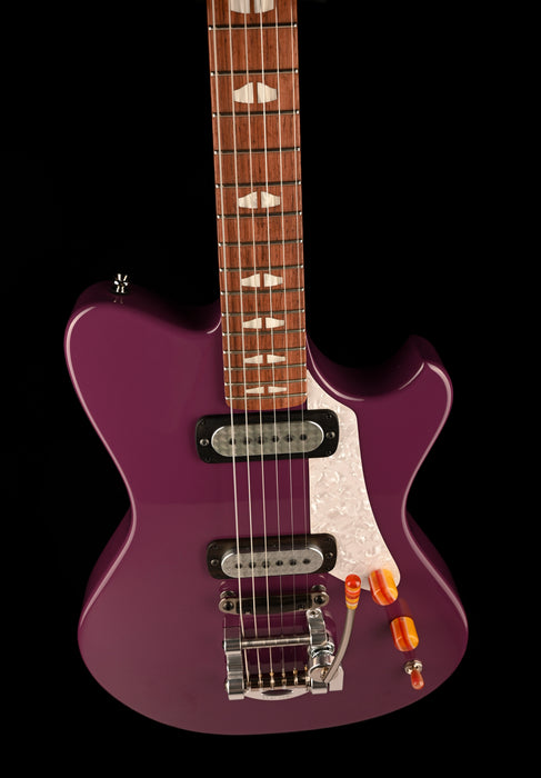 Powers Electric A-Type Aubergine with Softshell Case