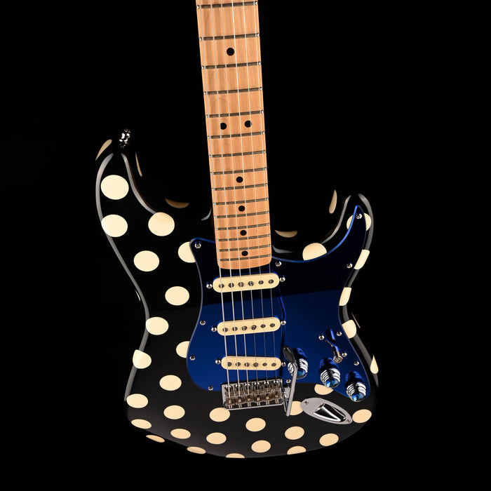 Pre Owned Fender Buddy Guy Signature Polka Dot Stratocaster Modified With Case