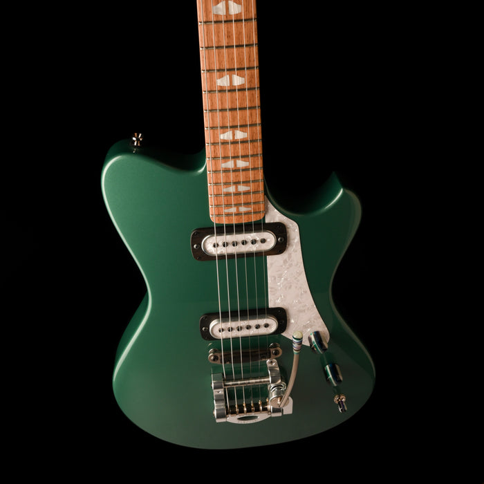 Powers Electric A-Type Silver Jade Mach 1 With Softshell Case