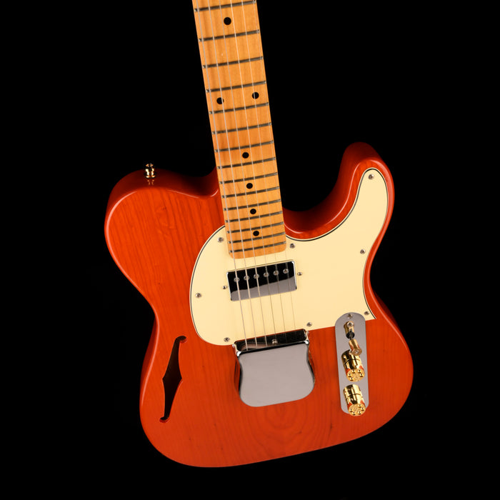 Pre Owned G&L Tribute Series ASAT Classic Bluesboy Thinline Orange With Gig Bag