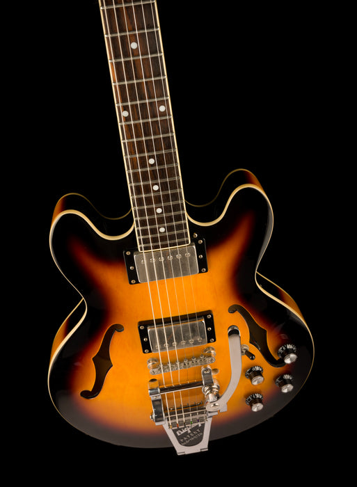 Pre Owned Epiphone ES-339 Dot Vintage Sunburst With Bigsby With Gig Bag