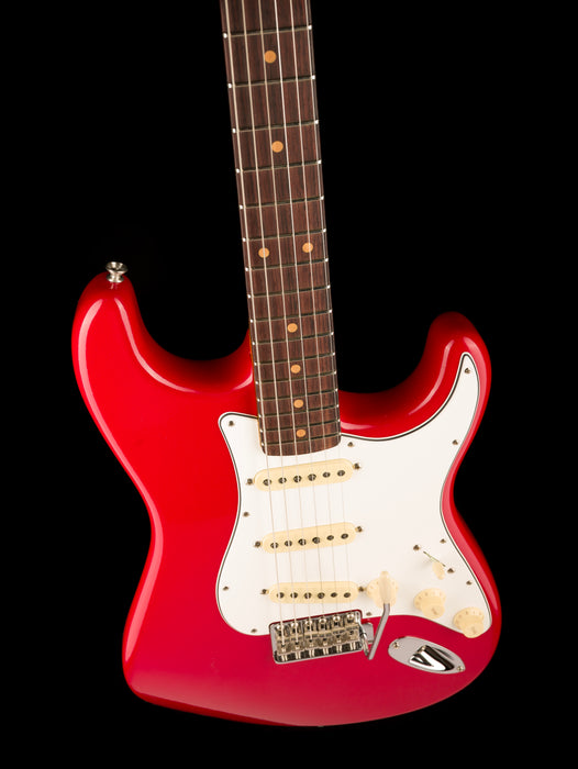 vFender Custom Shop International Custom 1959 Stratocaster Deluxe Closet Classic Moracco Red With Case