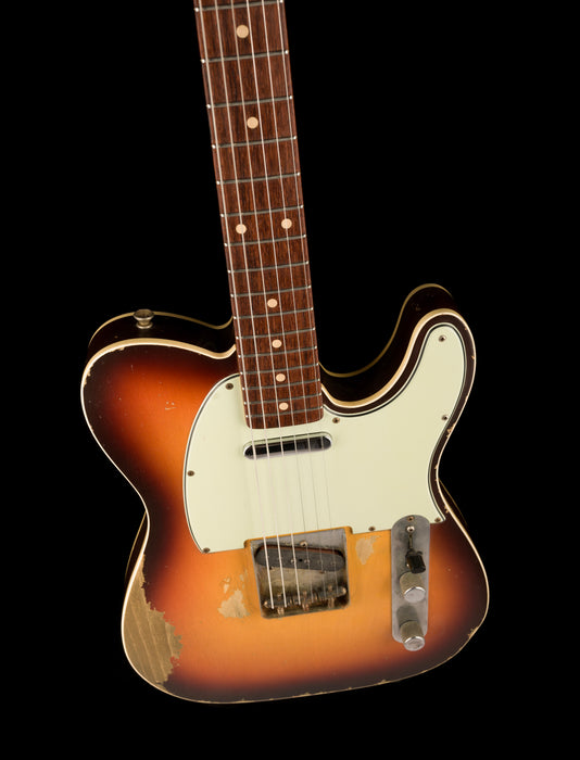 Fender Custom Shop Masterbuilt Stephen Stern 60's Telecaster Custom Heavy Relic 3-Tone Sunburst