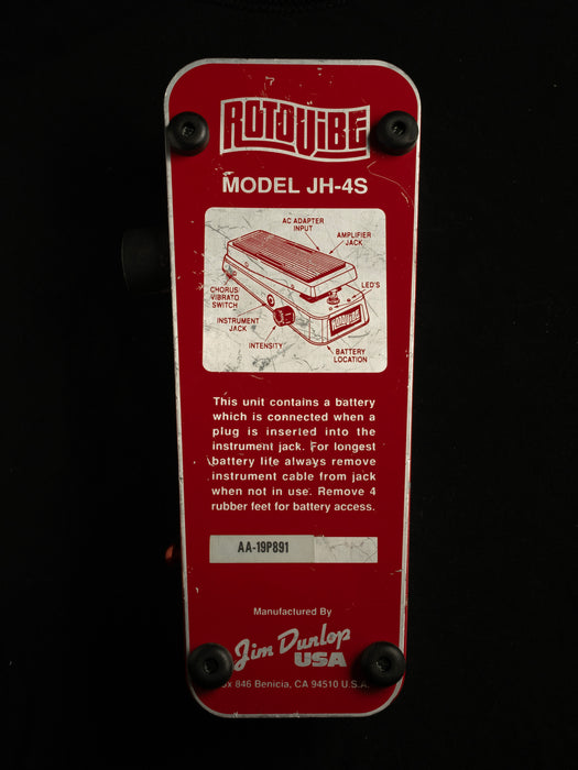 Used Dunlop JH-4S Rotovibe Pedal