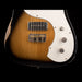 Fano Oltre TC6 Medium Distress 2-Tone Sunburst Closeup Bridge