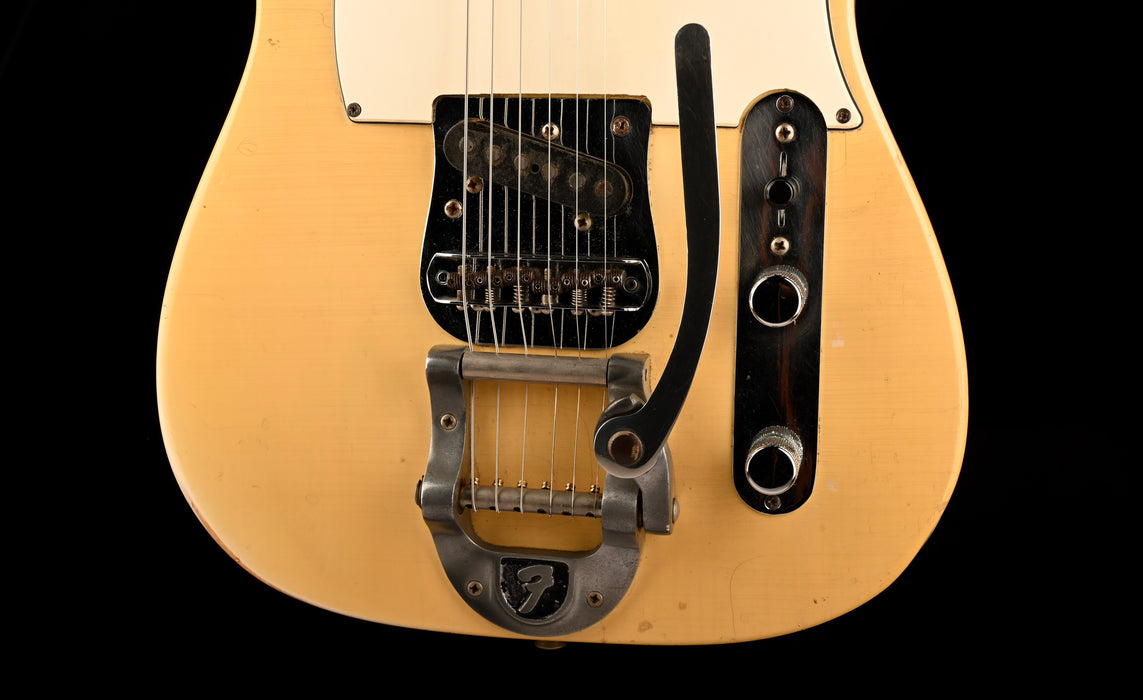 Vintage 1968 Fender Telecaster Blonde With Factory Fender Bigsby With OHSC